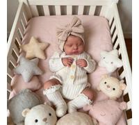 ROSHUAN Bambole realistiche da 50,8 cm, in silicone, a corpo intero, in vinile, realistiche, dall'aspetto realistico, con accessori giocattolo