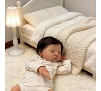 ROSHUAN Bambole Reborn Baby in silicone a corpo intero in vinile 50,8 cm realistiche bambole neonato che sembrano realistiche bambole per bambini, bambola per bambini che dormono nella vita reale con