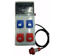 ROSI 2243 QUADRO ELETTRICO ASC DA CANTIERE 2 PRESE 16A 4P 400V + 2 PRESE 16A 3P 230V CON EMERGENZA