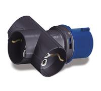 ROSI 3508730 Adattatore Industriale, Grigio/Blu