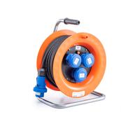 Rosi 4007 Avvolgicavo Industriale Trifase HO7RNF 4G2,5 30mt 3P+E 16A IP67