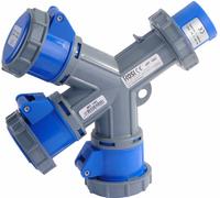 Rosi Adattatore Sp Cee 2Pt Pr Cee 3x2Pt 1452