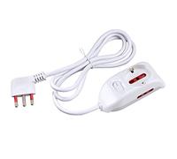 ROSI Multipresa serie Emilia, Bianco/Grigio