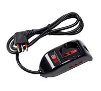 ROSI Multipresa serie Emilia spina 10A, Nero