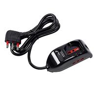 ROSI RS94004, Multipresa Serie Emilia, Nero, 1 presa schuko biv. + 2 prese biv. 10/16A