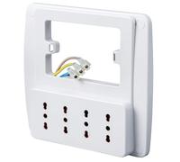 ROSI RS94130 EMILIA SMART Multipresa con 4 prese bivalenti 10/16A