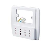 ROSI RS94130 Emilia Smart Multipresa da Parete Bianco 4 Prese Bivalente 16A 250V