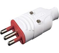 Rosi Spina Mobile in Gomma 16A 2P+T 250V Bianco