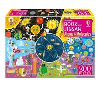 Rosie Dickins Usborne Book and Jigsaw Atoms and Molecules (Tascabile)