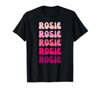 Rosie First Name Minimalist Design Maglietta