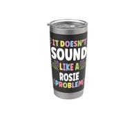 ROSIE Personalized Women's Gift Custom ROSIE Bicchiere termico in acciaio inox doppia parete