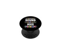 ROSIE Personalized Women's Gift Custom ROSIE PopSockets PopGrip Adesivo