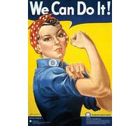 Rosie The Rivettatrice - Vintage Poster 24x36 Noi Lattina Non It War Ads 241284