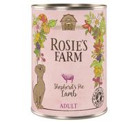 Rosie's Farm Adult 6 x 400 g Alimento umido per cani - Agnello