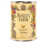 Rosie's Farm Adult 12 x 400 g Alimento umido per gatti - Pollo