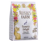 Rosie's Farm Adult Tacchino con patate dolci Crocchette per gatti - Set %: 3 x 2 kg