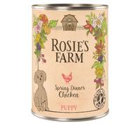 Rosie's Farm Puppy 24 x 400 g - Pollo