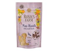 Rosie's Farm Puppy & Adult "Mini Hearts" Tacchino - Set %: 5 x 50 g