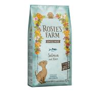 Rosie's Farm Single Meat Adult Salmone con riso Crocchette per cane - 12 kg