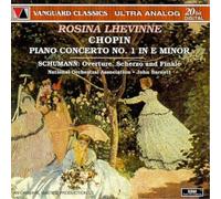 Rosina Lhevinne Rosina Lhevinne Plays Chopin Piano Concerto No 1+ Schumann (CD)