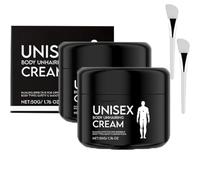 Rosino Unisex Body Insulit Cream, Efficacia Volta rapida Crema Femo, indolore e rilassante, delicato e senza dolore - niente stoppie nessun residuo per tutto il corpo PartSt (2pcs)