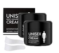 Rosino unisex corpo crema infranto, crema per la depilazione per uomini donne, cre-ma per il viso depilazione, senza dolore, nessuna stoppie non formula di residui per il corpo (2pcs)