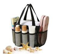 Rosixehird Borsa da doccia per college, borsa doccia a rete con grande capacità per dormitori studenteschi, cestino doccia portatile in dormitorio con scomparto per spiaggia, nuoto, palestra