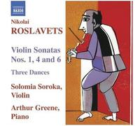 Roslavets Nicolai - Sonata Per Violino N.1, N.4, N.6, 3