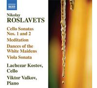 Nikolay Andreyevich R Nikolay Roslavets: Cello Sonatas Nos. 1 and 2/Medita (CD)