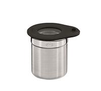 Rosle 16551 Barattolo con coperchio salvafreschezza, Argento, 5 cm/6.4 cm H