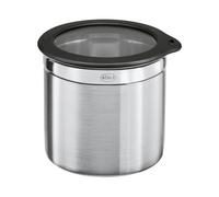 Rosle 16553 Barattolo con coperchio salvafreschezza, Argento, 8 cm/6.5 cm H