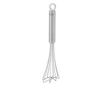 Rosle - Frusta da cucina con robusti passanti, manico rotondo con occhiello per appenderlo, in acciaio inox 18/10, lavabile in lavastoviglie, 27 cm