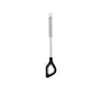 Rosle Kochlöffel mit Loch Silikon Cucchiaio da Cucina, Acciaio Inox 18/10