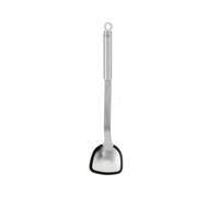 Rosle Pfannen-/Woklöffel Silikon Cucchiaio, Acciaio Inox 18/10, Argento/Nero