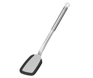 Rosle Pfannenwender Silikon Paletta da Cucina, Acciaio Inox 18/10