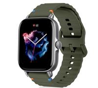 RosMank 20mm Cinturino per Amazfit T-Rex 3 Pro 44mm/Active2/Active/GTR Mini/GTS 4/GTS 3/GTS 2/GTR 42mm, Cinturino di Ricambio in Silicone Morbido per Amazfit Bip 3/Bip S/Bip Lite/Bip U Pro, Verde