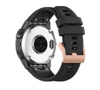 RosMank 20mm Quickfit Cinturino per Garmin Fenix 8 AMOLED 43mm/7S Pro/7S/6S Pro/6S/5S/5S Plus, Cinturino di Ricambio in Silicone Morbido per Approach S70 42mm/Instinct E 40mm/Descent Mk3S