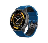 RosMank 22mm Silicone Cinturino per Garmin Venu 3 45mm/Venu 2/Vivoactive 4/Active, Cinturino di Ricambio Due Colori per Garmin Forerunner 570 47mm/Forerunner 265/Forerunner 255, Blu Nero