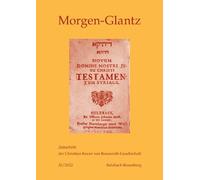 Rosmarie Zeller Morgen-Glantz 32 (2022) (Tascabile) Morgen-Glantz