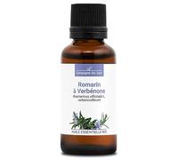 ROSMARINO A VERBENONE BIO - 30mL - Olio Essenziale di Qualità Premium - 100% Puro, Naturale, Garantito ChromaCert® - Chemiotipizzato & Integrale