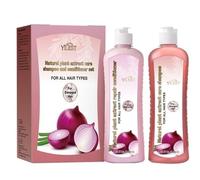 Rosmarino Cipolla Shampoo & Balsamo Set con Biotina - Crescita sana dei capelli, senza forfora e cura completa