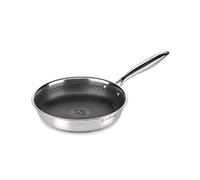 ROSMARINO HexaPro 3.0 - Padella in acciaio inox con diametro di 24 cm, padella premium con perfetta distribuzione del calore, antigraffio, resistente al forno e facile da pulire