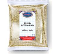 Rosmarino Sicliano Essiccato al Sole - Busta da 100 gr | Gluten Free Vegan | Rosmarino Secco Pianta Aromatica 100% Naturale | Spezia Cruda per Insaporire Carne e Infuso (Aghi di Rosmarino)