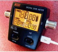 Rosmetro/Wattmetro Nissei RS-70 digitale HF/6MT, frequenza da 1.6 a 60 MHz