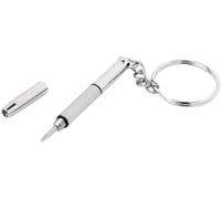 Rosojodg 3 in 1 Mini Eyeglass Screwdriver Multi Portable Metal Eyeglasses Frame Sunglass Kit di riparazione con accessori per orologi portachiavi, 1