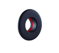 Rosone acciaio porcellanato per stufa pellet Ø 12 cm corona 5 cm spessore 1,2 mm [EEK: Non disponibile]