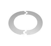 ROSONE CIRCOLARE COMPONIBILE - INOX - PER STUFE e CAMINI