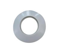Rosone colore bianco in E.P.D.M. per canna fumaria stufa a pellet legna gas Rosetta di Copertura per tubi (BIANCO D80mm)
