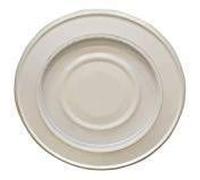 ROSONE CON COPERCHIO PER TUBO STUFA BIANCO (Ø 10 cm.)