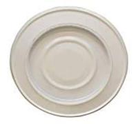 ROSONE CON COPERCHIO PER TUBO STUFA BIANCO (Ø 8 cm.)